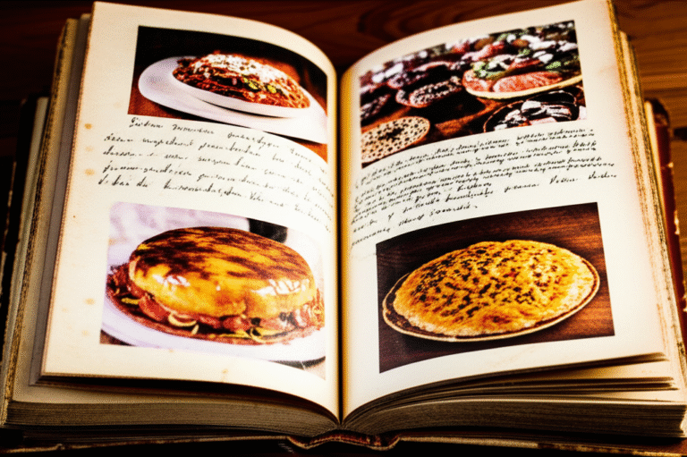 Receitas Ancestrais Livro de receitas antigas com pratos tradicionais.